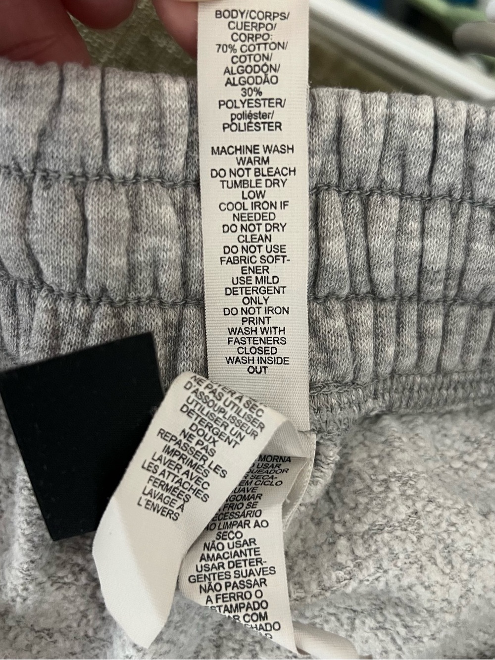 Men’s Adidas Gray Logo Sweatpants - Picture 6 of 6